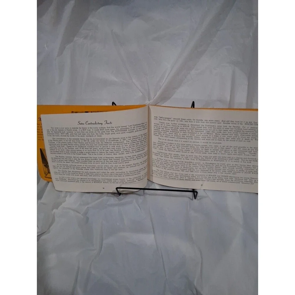 Jacob Walzer Superstition Mountain & Dutchman's Lost Mine Signed Barney Bernard